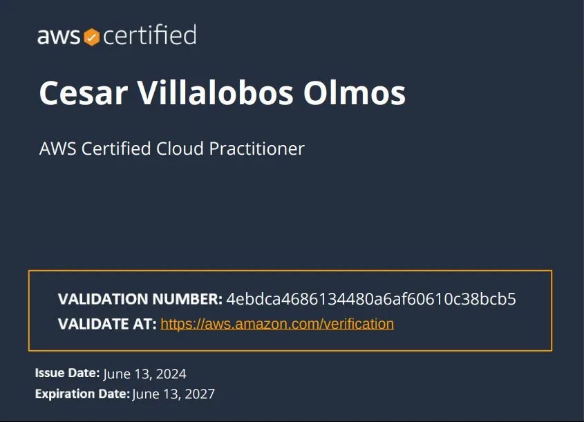 AWS Certified Cloud Practitioner