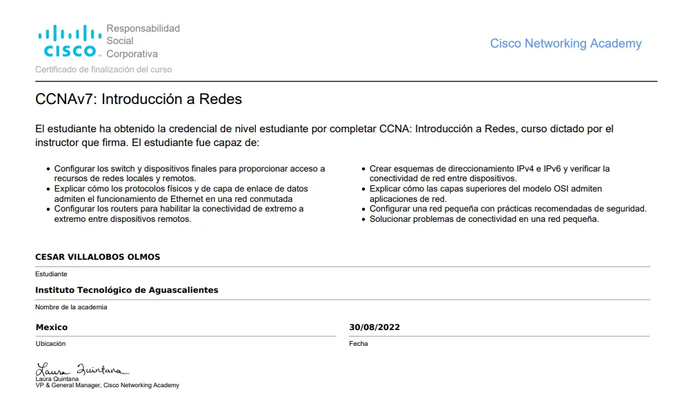 CCNAv7: Introduction to Networks